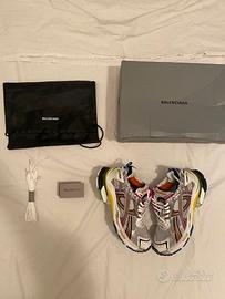 Balenciaga runner 43 bianco/multicolor