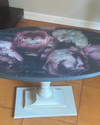 Tavolino salotto shabby