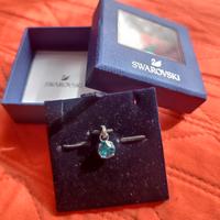SWAROVSKI ciondolo azzurro 
