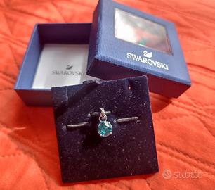 SWAROVSKI ciondolo azzurro 