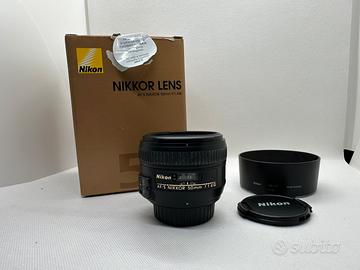 Nikon nikkor 50 mm 1.4