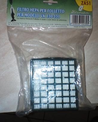 Filtro folletto vk130-131