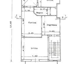 Abitazione al rustico piano 1°