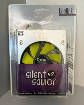Raffreddamento HDD 3.5” Coolink Silent V2