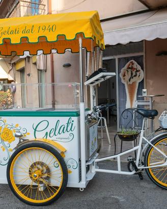 triciclo carretto gelati