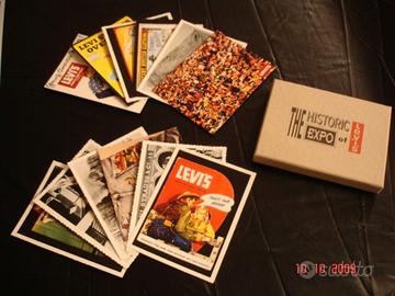 cartoline Levis pubblicitarie