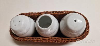 Set Menage Vintage Olio Sasso "L'Arte dei Sapori"