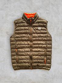 Smanicato Piumino Harmont & Blaine Verde Militare
