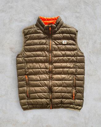 Smanicato Piumino Harmont & Blaine Verde Militare