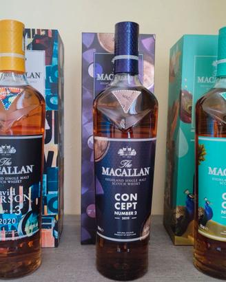 Macallan Concept serie completa 1 - 2  - 3