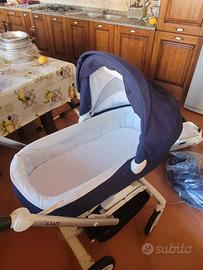 Navicella con base più passeggio con copertina e a