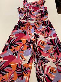 Vestito pantalone fantasia