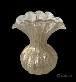 Vaso da collezione invetro di Muranosoffiato