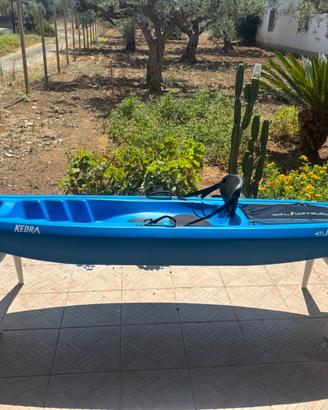 ATLANTIS modello KEDRA - Kayak canoa blu cm 268