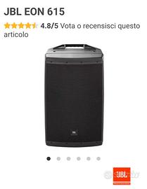 CASSE ACUSTICHE ATTIVE JBL mod.EON 615 XT