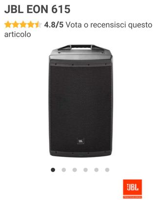 CASSE ACUSTICHE ATTIVE JBL mod.EON 615 XT