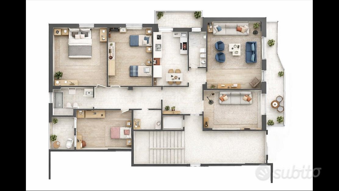 Apartment in Cagliari, Monte Urpinu - Vista 2