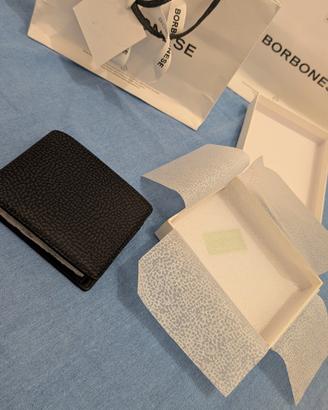 portafoglio uomo Borbonese originale nuovo