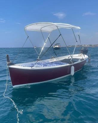 Gozzo mt 5 con Fuoribordo yamaha