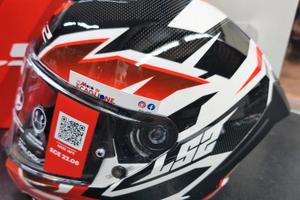 CASCO INTEGRALE LS2 FF820 TG XL RAPID 3 XTREM WHIT