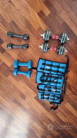 manubri pesi palestra 