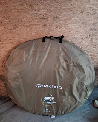 tenda quechua montata in 3 secondi