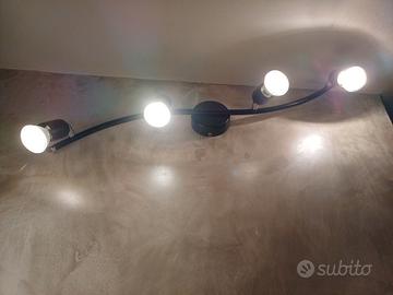 N. 5 applique con faretti compresi