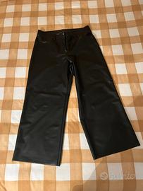 Pantaloni Elena Mirò tg 48 finta pelle neri