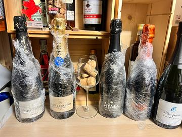 9 bottiglie champagne