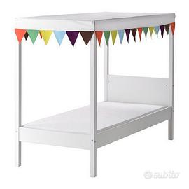 Lettino a baldacchino bambino IKEA OVRE