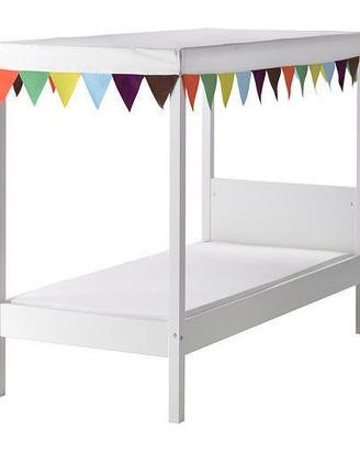 Lettino a baldacchino bambino IKEA OVRE