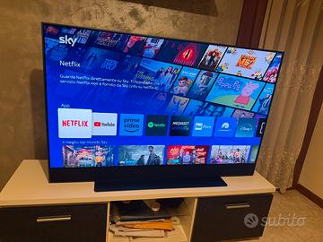 SMART TV 55 pollici sky glass blue