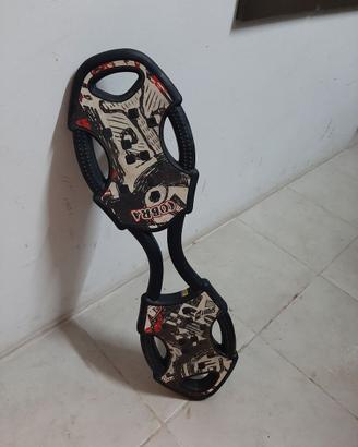 Skateboard + pattini in linea a 4 ruote