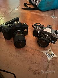 Yashica 108 + Praktica MTL5B