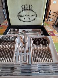 set posate in acciaio inox  