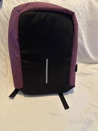 Zaino viaggio rosa viola Grigio impermeabile