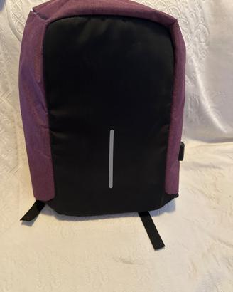 Zaino viaggio rosa viola Grigio impermeabile