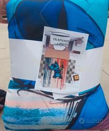 trapuntino singolo stitch , spiderman e minnie 