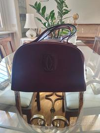 Borsa must de Cartier pelle bordeaux