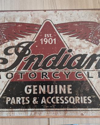 serie di pubblicità vintage su metallo