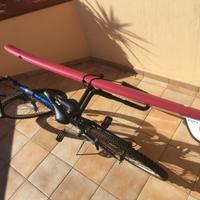 Supporto surf per bicicletta