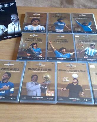Cofanetto 10 DVD Maradona Ed. Limitata