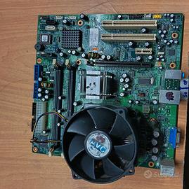 SCHEDA MADRE SOCKET 775 CON CPU