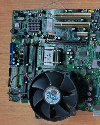 SCHEDA MADRE SOCKET 775 CON CPU