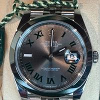 Rolex datejust Wimbledon 41mm, full set NUOVO 2025