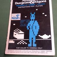 Manuale originale Intellivision – Advanced Dungeon
