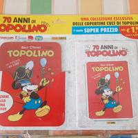 70 anni Topolino targhette 