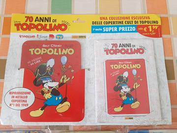 70 anni Topolino targhette 