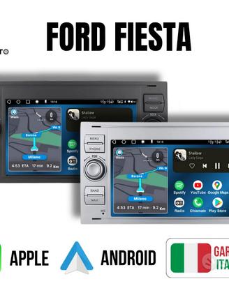 Ford Fiesta Autoradio Android + KIT COMPLETO 2 din