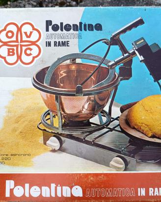 Paiolo elettrico Polentina Automatica in Rame
